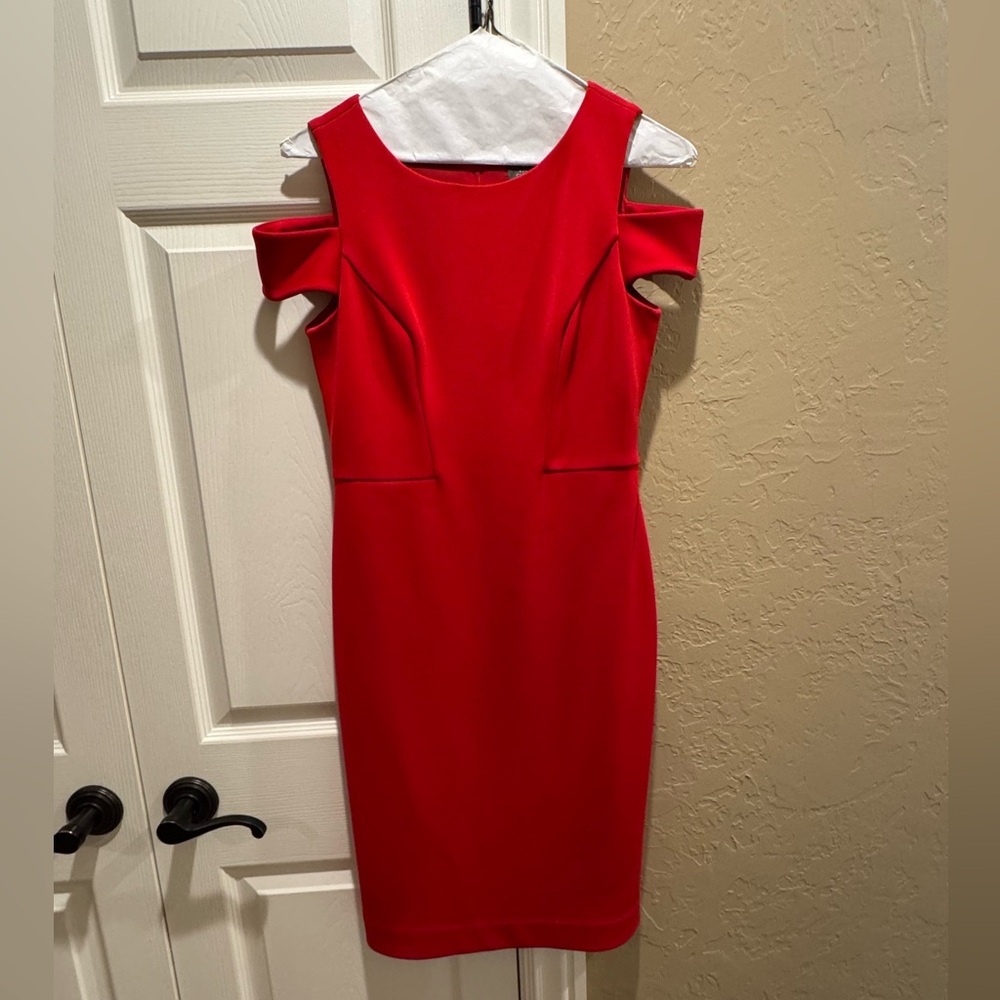 Vince Camuto Cold Shoulder Dress